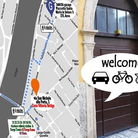 Casa Vittoria Bridge ベッド・アンド・ブレックファスト *